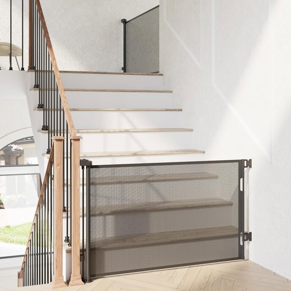 2 Pack Baby Gate Retractable Cumbor