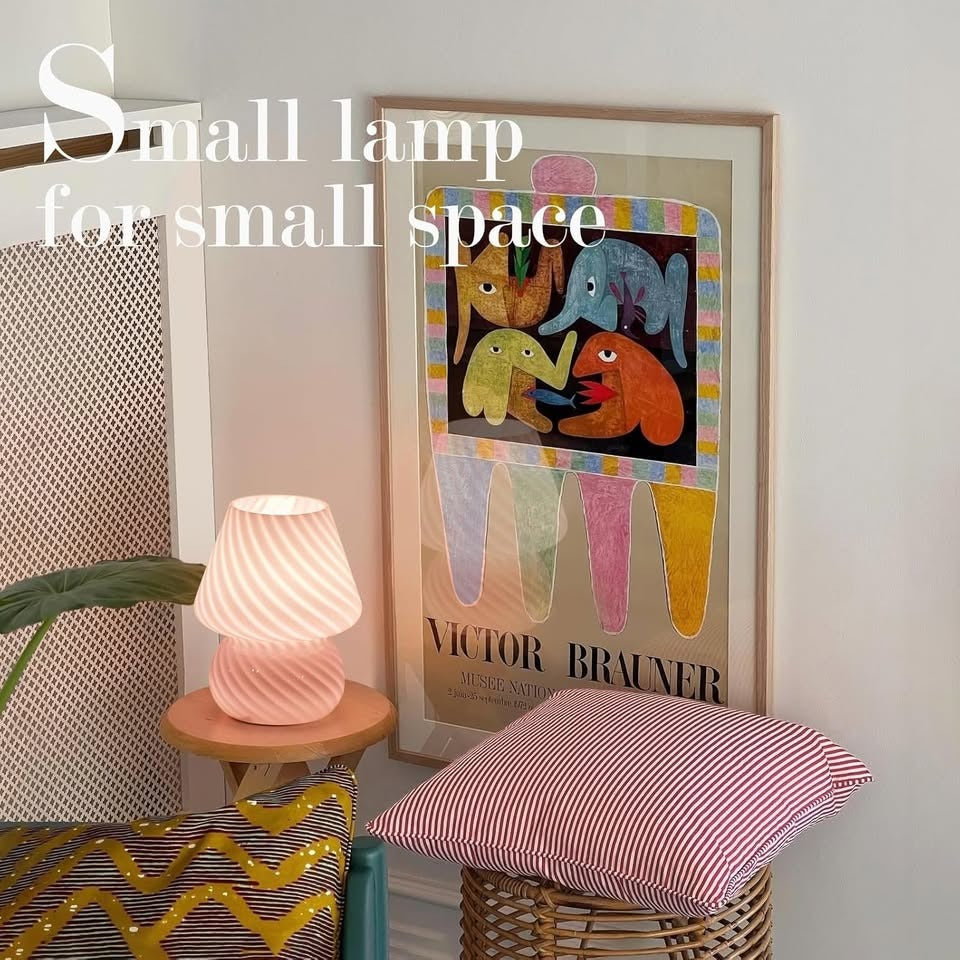 Set of 2 mushroom lamps by ONEWISH