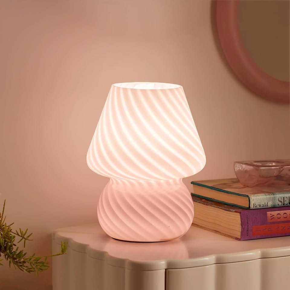 Set of 2 mushroom lamps by ONEWISH