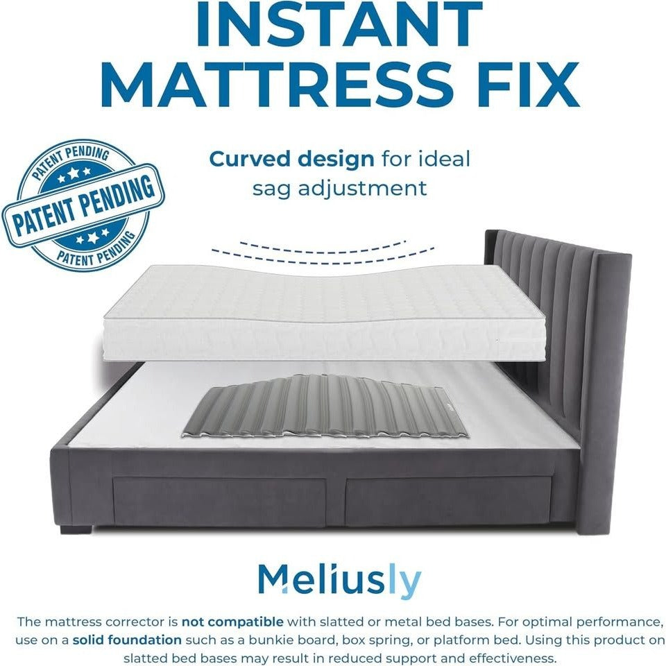 Sagging Mattress Support Pad 2Pack 47x25'' Medium Patent Pending