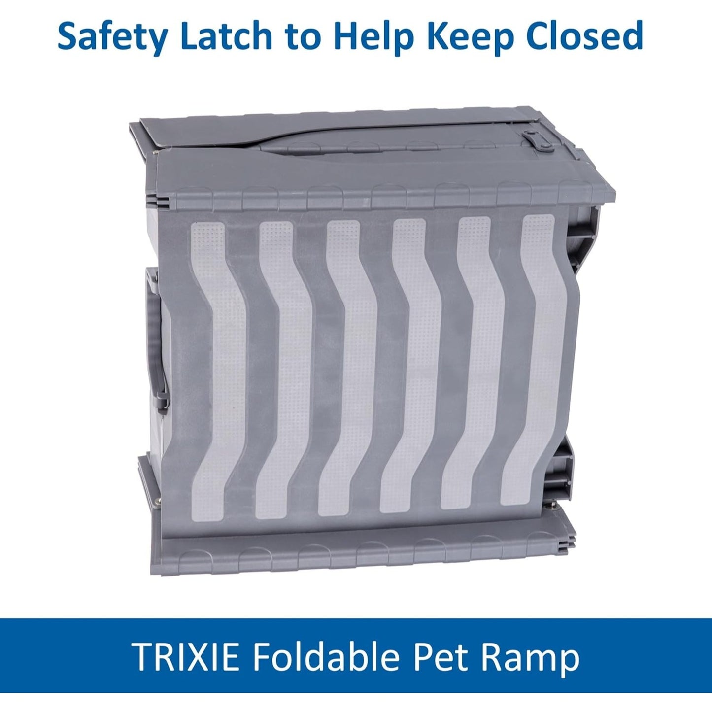 TRIXIE 59-in Pet Ramp for Small to Medium Dogs up to 55 lbs, Foldable and Lightweight Easy to Store, Foldable Ramp