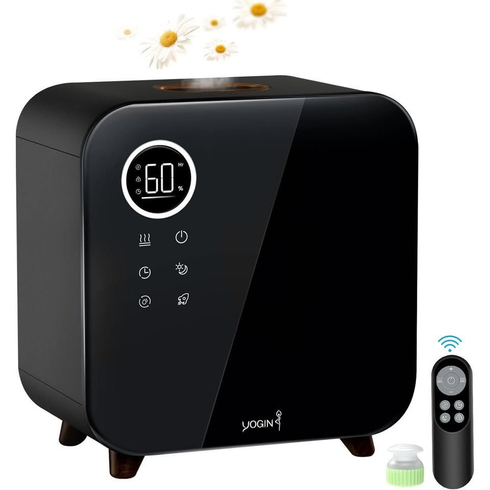 5.5L (1.45 Gallon) Ultrasonic Cool Mist Humidifiers with Turbo Function, Up to 60 Hours, Quiet,