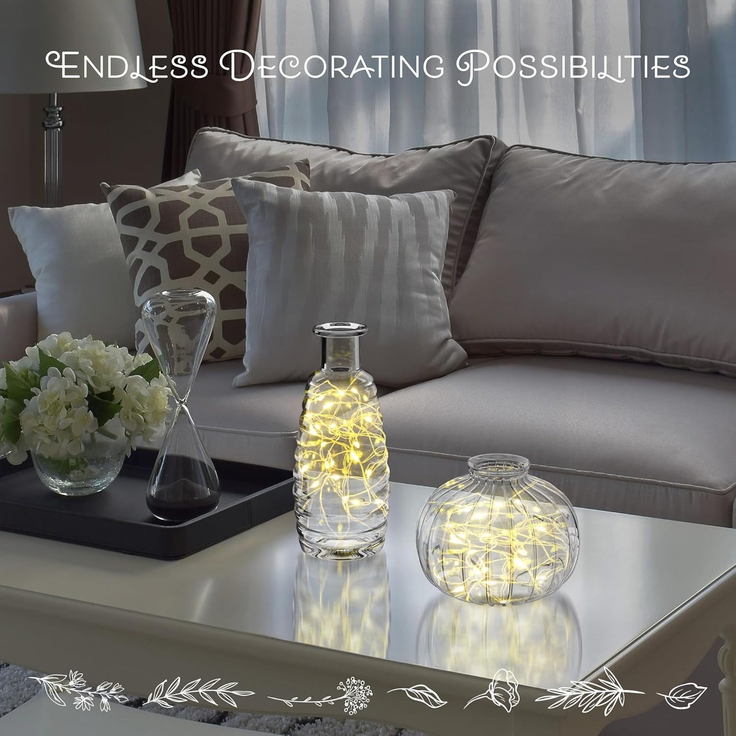 Set Of 10 Clear Glass Vases For Decoration Wedding Centerpiece Or Home Decor