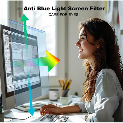 2 Pack AntiBlue Light AntiScratch Screen Protector Shield for 23 23.6 23.8