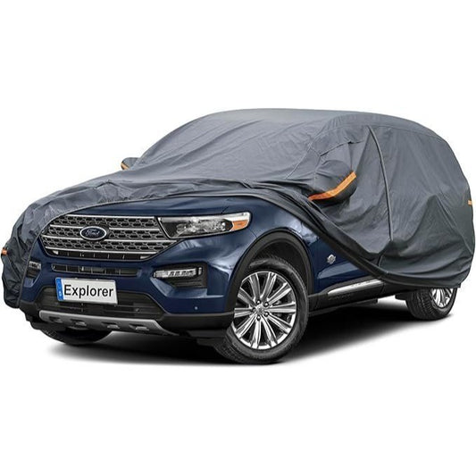 Premium Car Cover Custom Fit Ford Explorer (1995-2024), 16 Layers Heavy Duty Car Cover Waterproof
