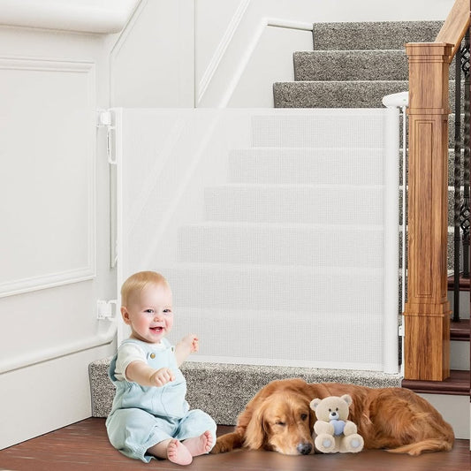 Retractable Baby Gates Extra Wide