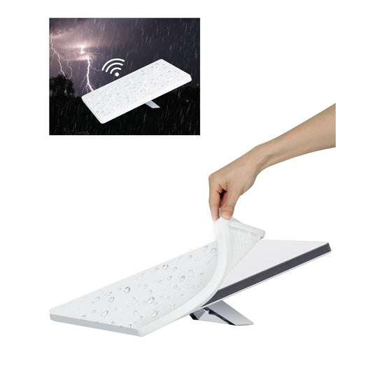Protective Silicone Cover For Starlink Mini  Lightweight Waterproof Heat Dissipation Shockproof  White